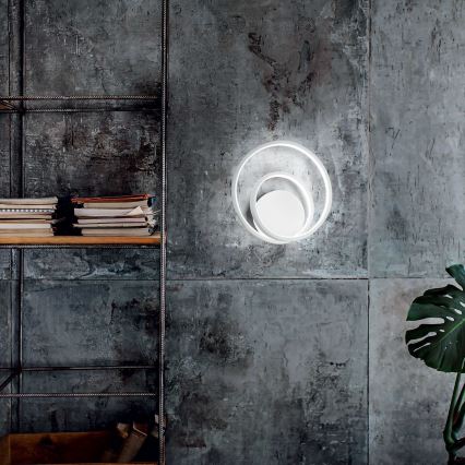 Ideal Lux - LED Wall light OZ LED/26W/230V CRI 90 white