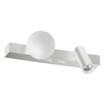 Ideal Lux - LED Wall light PING PONG 2xLED/3W/230V CRI 90 matte chrome
