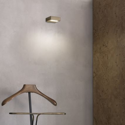 Ideal Lux - LED Wall Light TAB LED/24W/230V CRI 90 Brass