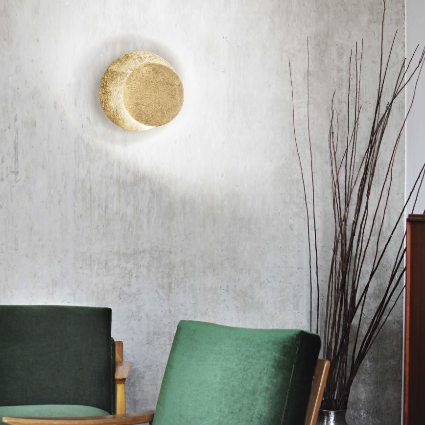 Ideal Lux - LED Wall light TICK LED/7,5W/230V gold