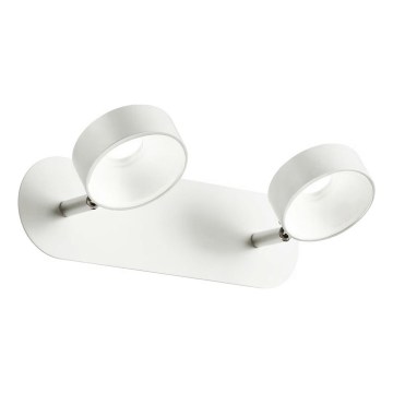 Ideal Lux - LED Wall-Mounted Spotlight OBY 2xLED/6W/230V CRI 90 White
