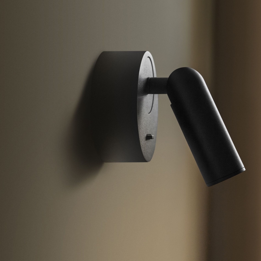 Ideal Lux - LED Wall spotlight BEAN LED/3W/230V CRI 90 black