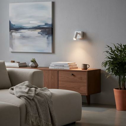 Ideal Lux - LED Wall spotlight BEAN LED/3W/230V CRI 90 white