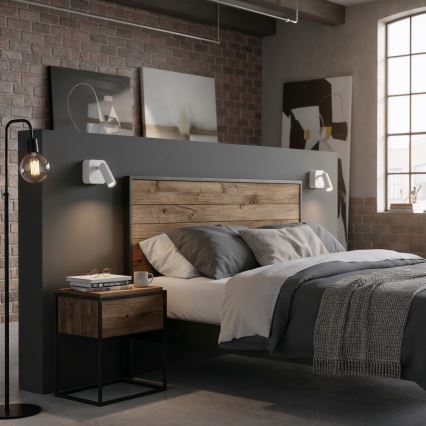 Ideal Lux - LED Wall spotlight BEAN LED/3W/230V CRI 90 white