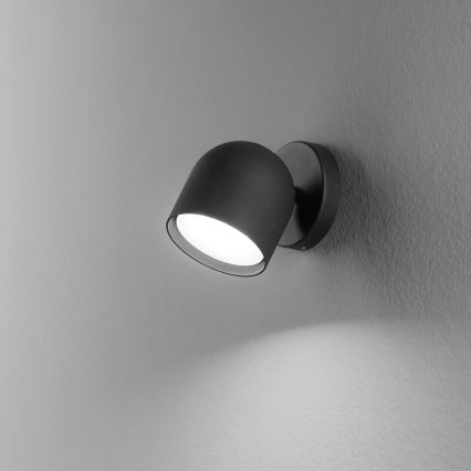 Ideal Lux - LED Wall spotlight DODO 1xGX53/9W/230V black