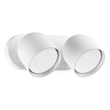 Ideal Lux - LED Wall spotlight DODO 2xGX53/9W/230V white