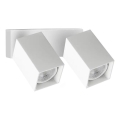 Ideal Lux - LED Wall Spotlight DYNAMITE 2x GU10/7W/230V CRI 90 White