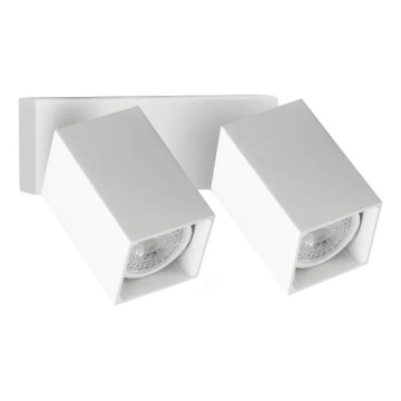 Ideal Lux - LED Wall Spotlight DYNAMITE 2x GU10/7W/230V CRI 90 White