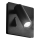 Ideal Lux - LED Wall spotlight LITE LED/3W/230V CRI 90 black