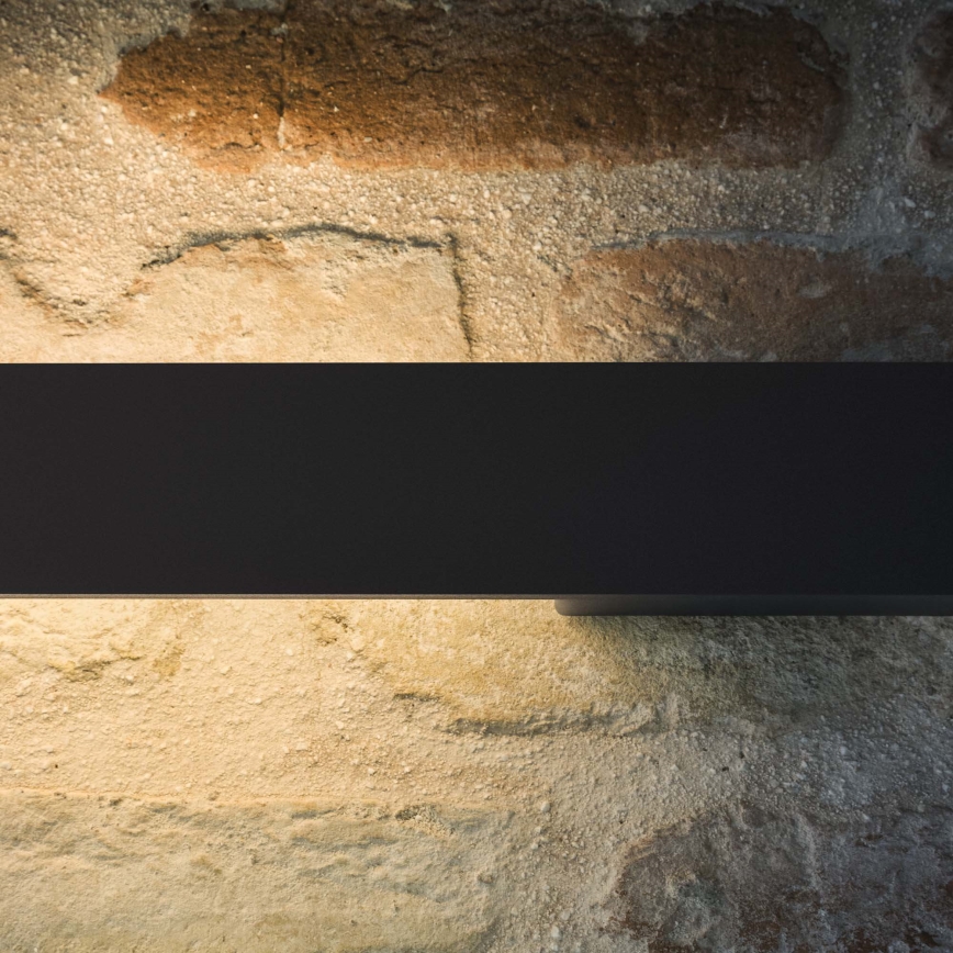 Ideal Lux - LINEA LED Outdoor Wall Light LED/20W/230V CRI 90 104 cm IP54 Black