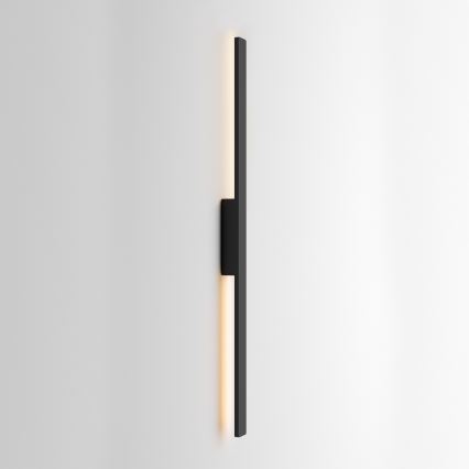 Ideal Lux - LED Outdoor Wall Light LINEA LED/23W/230V CRI 90 144 cm IP54 Black