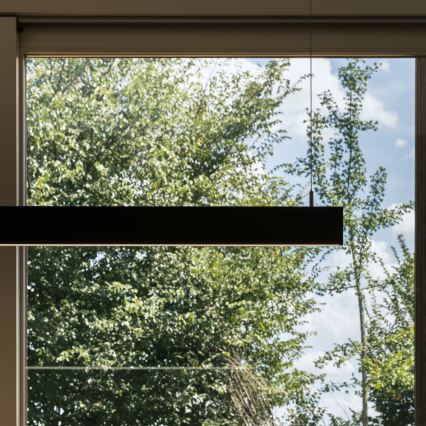 Ideal Lux - LINUS LED Cable Pendant 32W/230V 4000K CRI 90 120 cm Black