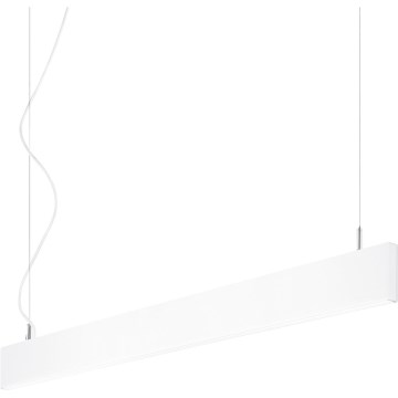 Ideal Lux - LINUS LED Cable Pendant Light LED/32W/230V 4000K CRI 90 120 cm White