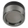Ideal Lux - LOLLY LED Bathroom Ceiling Light, 1x GX53/9W/230V, Ø 10.5 cm, IP44, Black/Smoked Black