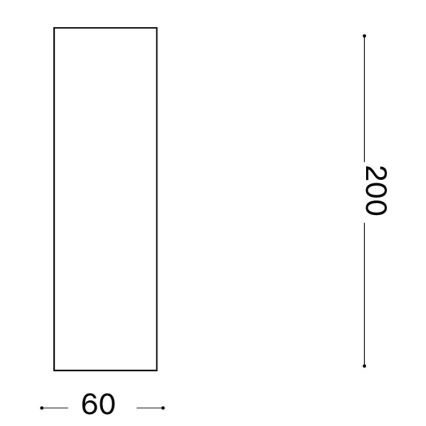 Ideal Lux - LOOK LED Spotlight 1xGU10/7W/230V CRI 90 6x6 cm Brass