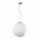 Ideal Lux - MAPA cable-hung pendant light 1xE27/42W/230V Ø 20 cm white