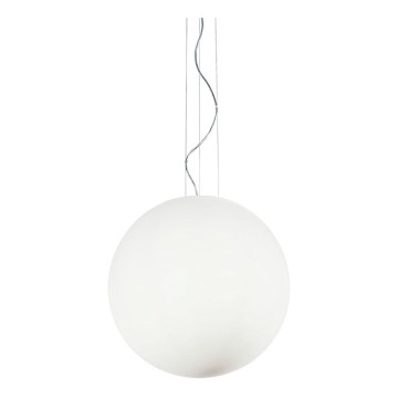 Ideal Lux - MAPA Cable Pendant 1x E27/42W/230V Ø 50 cm, White