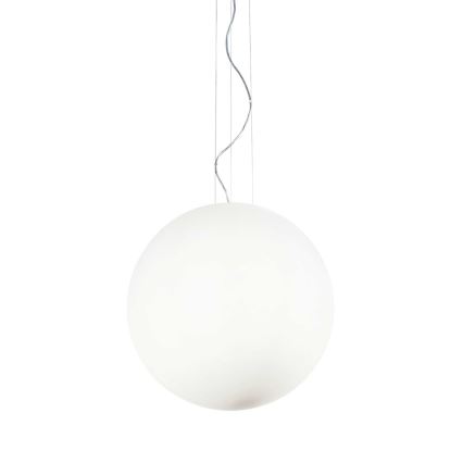 Ideal Lux - MAPA Cable Pendant 1x E27/42W/230V Ø 50 cm, White