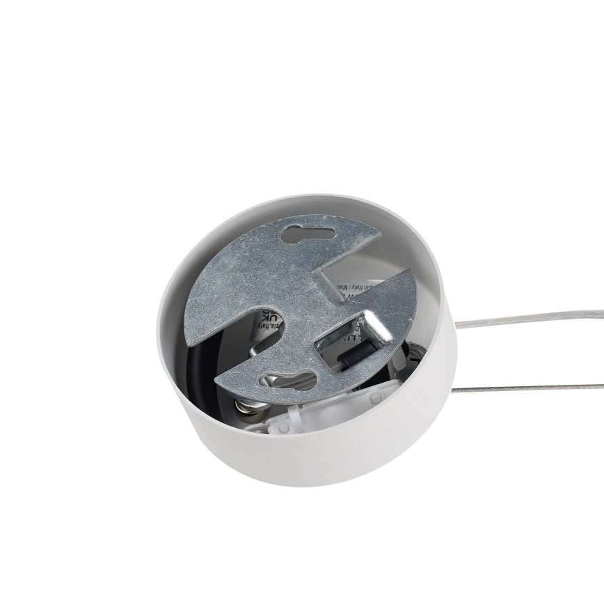 Ideal Lux - MAPA Cable Pendant 1x E27/42W/230V Ø 50 cm, White