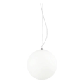 Ideal Lux - MAPA cable pendant 1xE27/42W/230V, Ø 30 cm, white