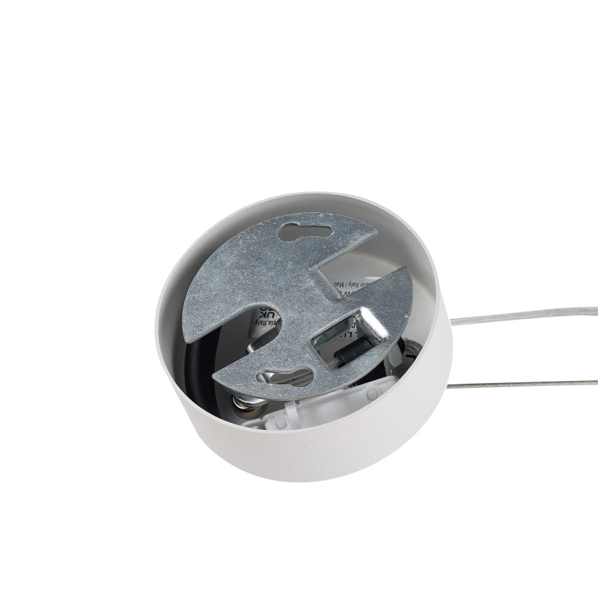 Ideal Lux - MAPA cable pendant 1xE27/42W/230V, Ø 30 cm, white