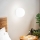 Ideal Lux - MAPA Wall Light 1xE27/42W/230V Ø 30 cm White