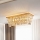 Ideal Lux - MARTINEZ Ceiling Light 8xE14/40W/230V, Gold