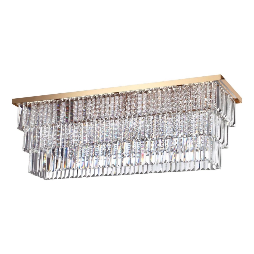 Ideal Lux - MARTINEZ Ceiling Light 8xE14/40W/230V, Gold