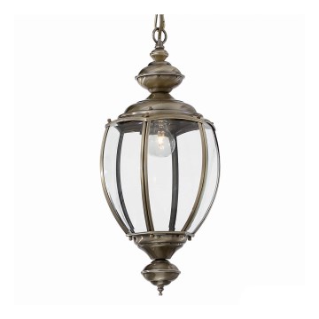 Ideal Lux - NORMA chain-hung chandelier 1xE27/60W/230V Ø 25 cm, bronze