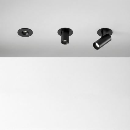 Ideal Lux - NOVA LED recessed spotlight/6W/230V 3000K CRI 90 dia. 6,8 cm black