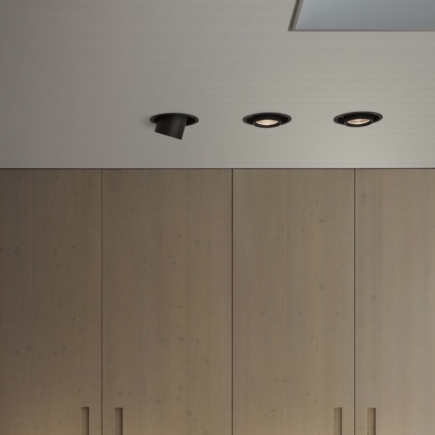 Ideal Lux - NOVA LED recessed spotlight/6W/230V 3000K CRI 90 dia. 6,8 cm black