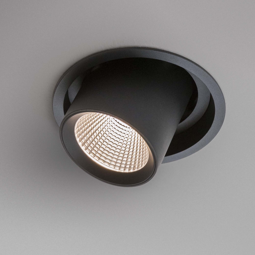 Ideal Lux - NOVA LED recessed spotlight/6W/230V 3000K CRI 90 dia. 6,8 cm black