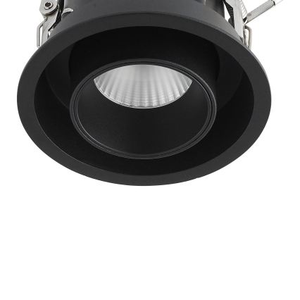 Ideal Lux - NOVA LED Recessed Downlight 20W/230V 4000K CRI 90 Ø 15.4 cm Black