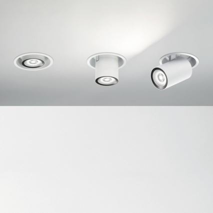 Ideal Lux - LED recessed spotlight NOVA LED/12W/230V, CRI 90, Ø 10 cm, black