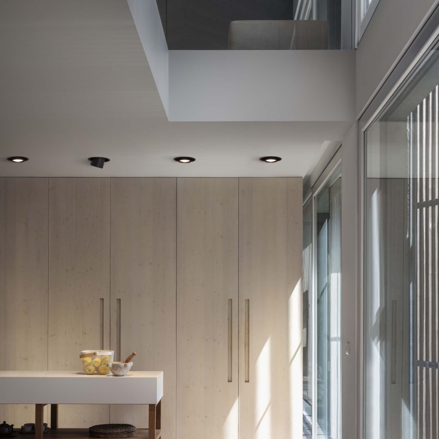 Ideal Lux - NOVA LED recessed downlight LED/30W/230V 3000K CRI 90 Ø 15.4 cm Black