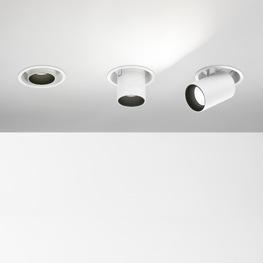 Ideal Lux - NOVA LED Recessed Spotlight, 12W, 230V, 4000K (CRI 90), Ø 10 cm, White