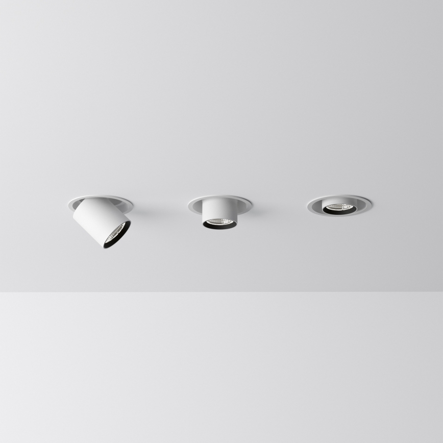 Ideal Lux - NOVA LED Recessed Spotlight, 12W, 230V, 4000K (CRI 90), Ø 10 cm, White