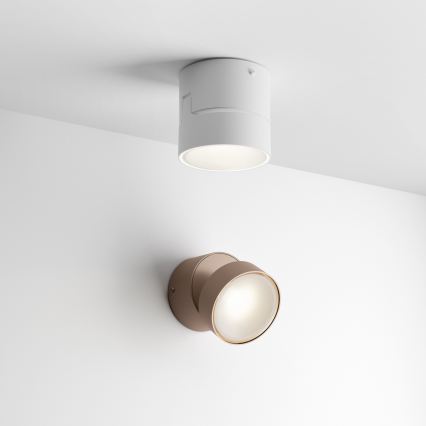 Ideal Lux - OMEGA LED Outdoor Wall Light 7W/230V, CRI 90, IP54, Brown