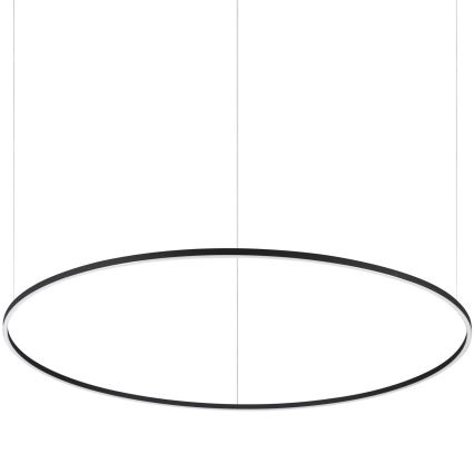 Ideal Lux - ORACLE Cable-Suspended LED Chandelier 83W/230V 3000K CRI 90 Ø 150 cm Black