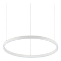 Ideal Lux - ORACLE SLIM Cable-Suspended LED Pendant LED/29W/230V 3000K CRI 90 Ø 50 cm White