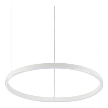 Ideal Lux - ORACLE SLIM Cable-Suspended LED Pendant LED/29W/230V 3000K CRI 90 Ø 50 cm White
