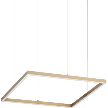 Ideal Lux - ORACLE SLIM cable-suspended LED pendant LED/33W/230V 3000K CRI 90 50x50 cm gold