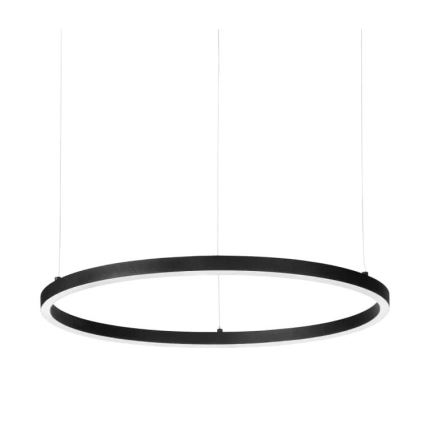 Ideal Lux - ORACLE SLIM LED pendant on cable LED/29W/230V 3000K CRI 90 Ø 50 cm black