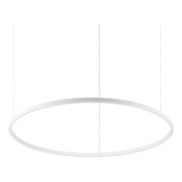 Ideal Lux - ORACLE SLIM LED cable pendant, 53W, 230V, 2700K, CRI 90, Ø 90 cm, white