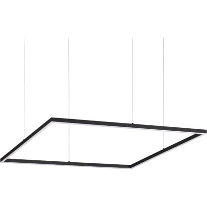 Ideal Lux - LED cable-suspended pendant ORACLE SLIM LED/53W/230V 3000K CRI 90 90x90 cm black