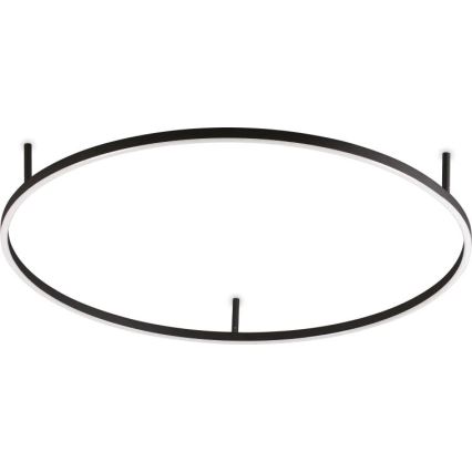 Ideal Lux - LED Ceiling Light ORACLE SLIM LED/53W/230V 4000K CRI 90 Ø 90 cm Black