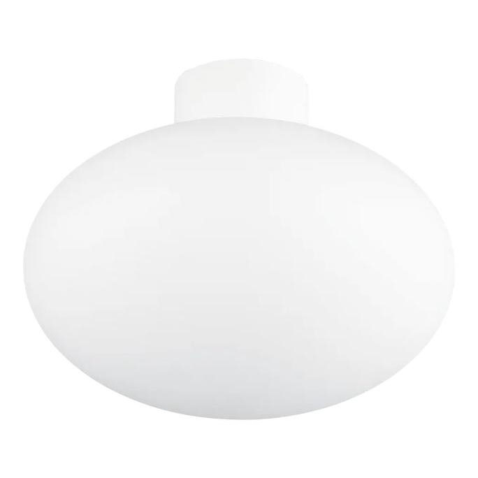 Ideal Lux - Outdoor ceiling light CLIO 1xE27/42W/230V IP44 white