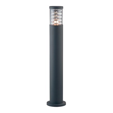 Ideal Lux - Outdoor lamp 1xE27/42W/230V 80 cm IP44 anthracite