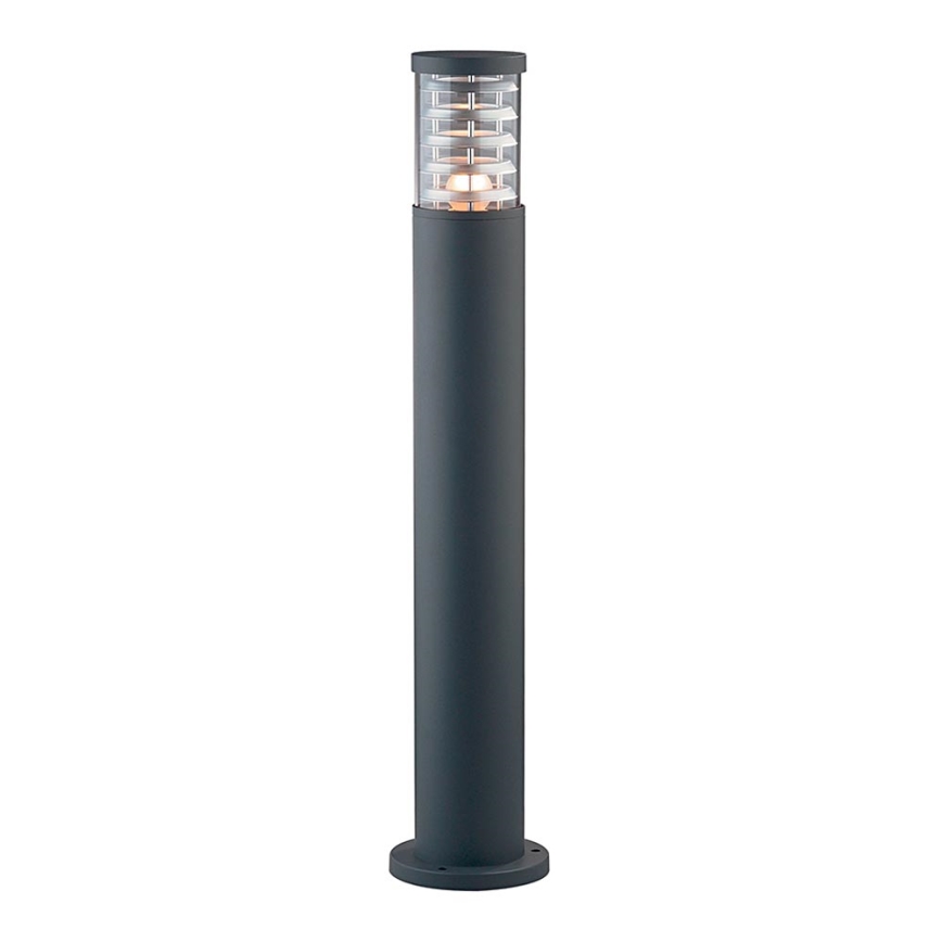 Ideal Lux - Outdoor lamp 1xE27/42W/230V 80 cm IP44 anthracite