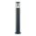 Ideal Lux - Outdoor lamp 1xE27/42W/230V 80 cm IP44 anthracite